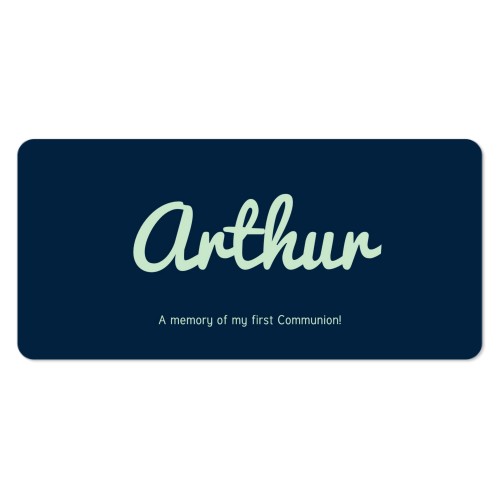 Single Card Panoramic Landscape rounded corners 19,6 x 9,3 cm