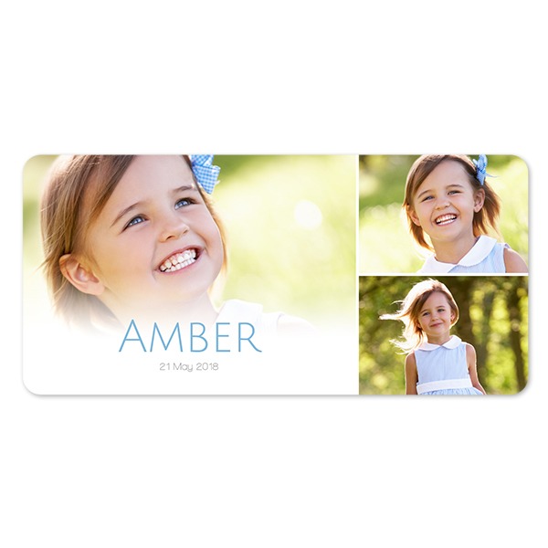 Single Card Panoramic Landscape rounded corners 19,6 x 9,3 cm