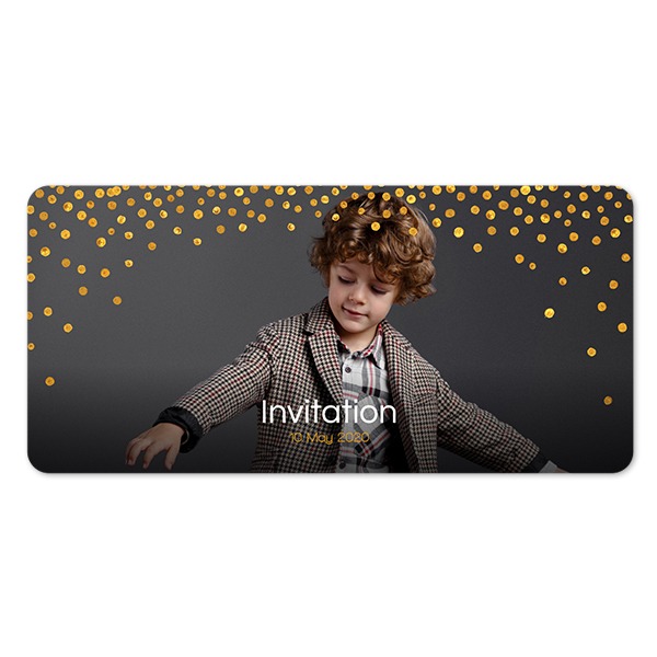 Single Card Panoramic Landscape rounded corners 19,6 x 9,3 cm