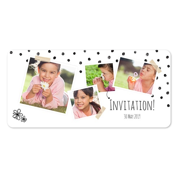 Single Card Panoramic Landscape rounded corners 19,6 x 9,3 cm