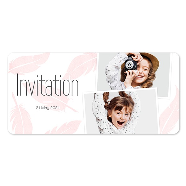 Single Card Panoramic Landscape rounded corners 19,6 x 9,3 cm