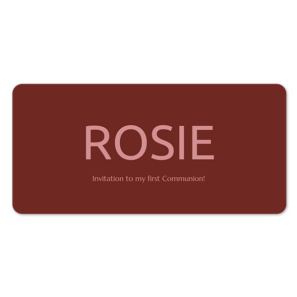 Enkle Fotokort Pano liggende runde hjørner 19,6 x 9,3 cm