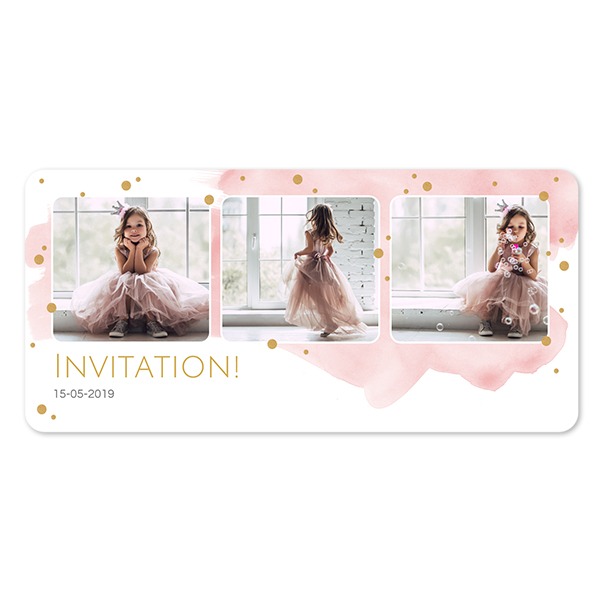 Single Card Panoramic Landscape rounded corners 19,6 x 9,3 cm