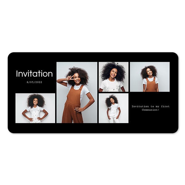 Single Card Panoramic Landscape rounded corners 19,6 x 9,3 cm