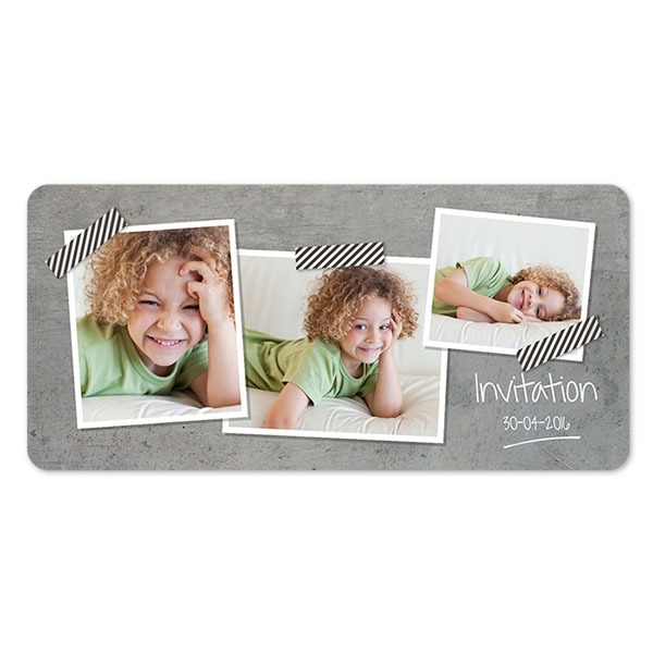 Single Card Panoramic Landscape rounded corners 19,6 x 9,3 cm