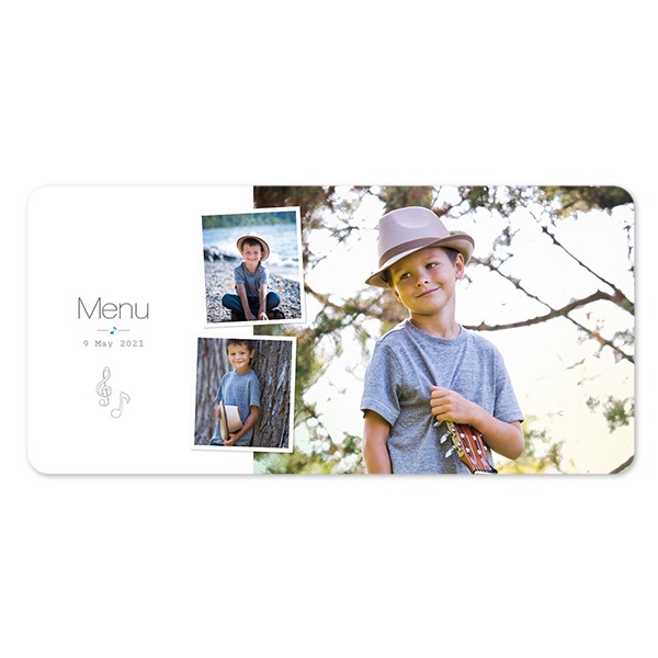 Fotokaart Panorama liggend met ronde hoeken 19,6 x 9,3 cm