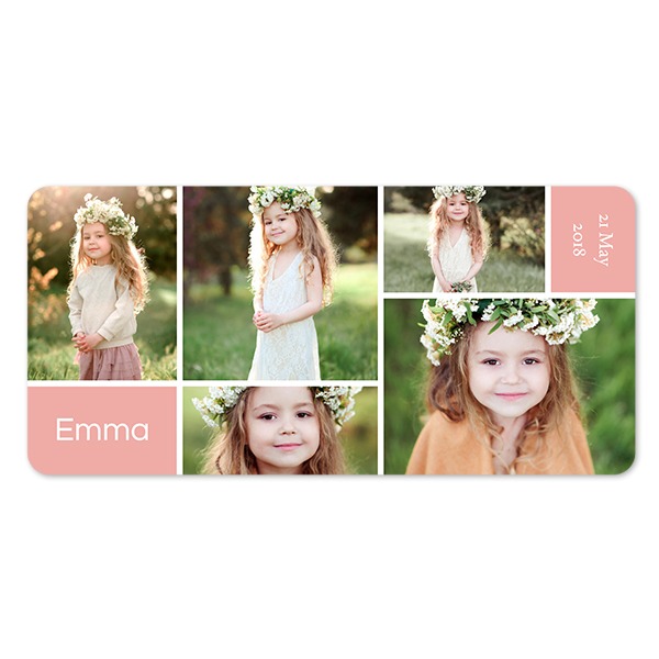 Single Card Panoramic Landscape rounded corners 19,6 x 9,3 cm