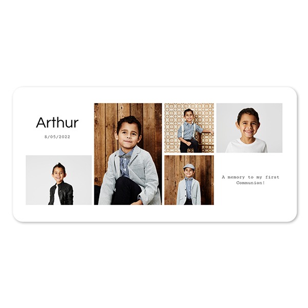 Single Card Panoramic Landscape rounded corners 19,6 x 9,3 cm