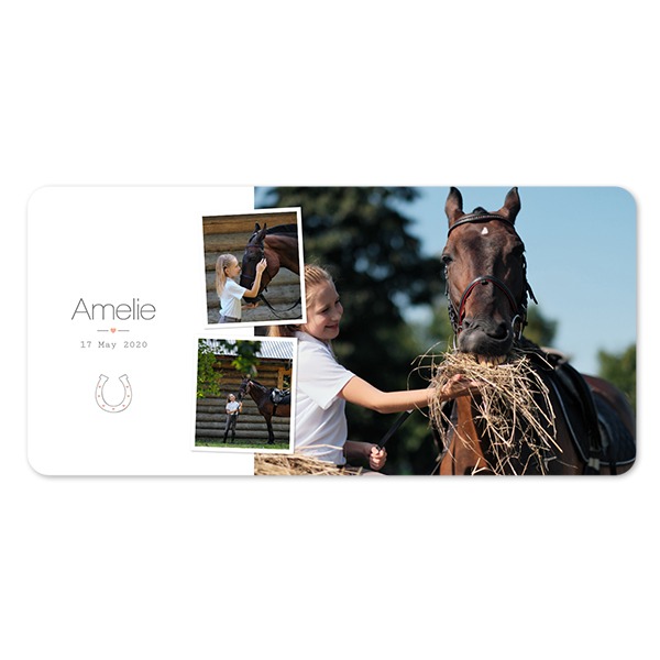 Single Card Panoramic Landscape rounded corners 19,6 x 9,3 cm