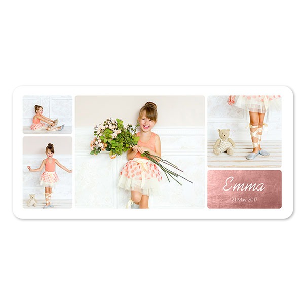 Single Card Panoramic Landscape rounded corners 19,6 x 9,3 cm