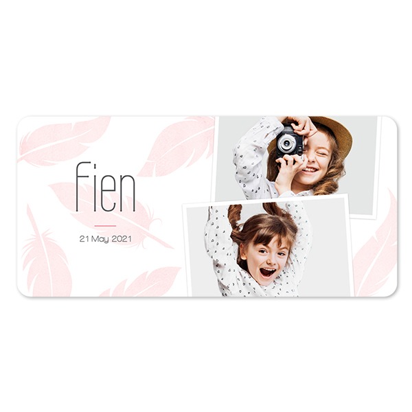 Single Card Panoramic Landscape rounded corners 19,6 x 9,3 cm