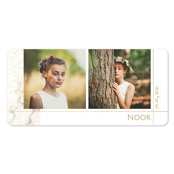 Single Card Panoramic Landscape rounded corners 19,6 x 9,3 cm