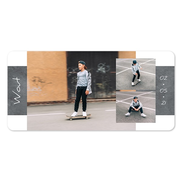 Single Card Panoramic Landscape rounded corners 19,6 x 9,3 cm