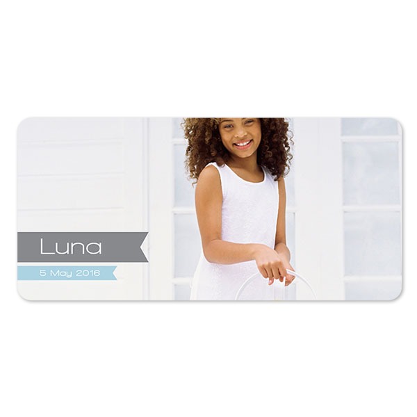 Single Card Panoramic Landscape rounded corners 19,6 x 9,3 cm