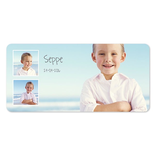 Single Card Panoramic Landscape rounded corners 19,6 x 9,3 cm