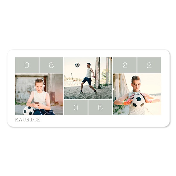 Single Card Panoramic Landscape rounded corners 19,6 x 9,3 cm