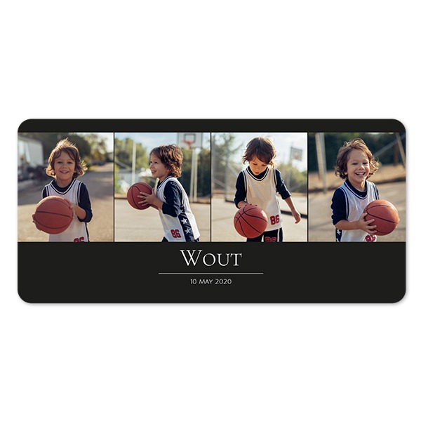 Single Card Panoramic Landscape rounded corners 19,6 x 9,3 cm