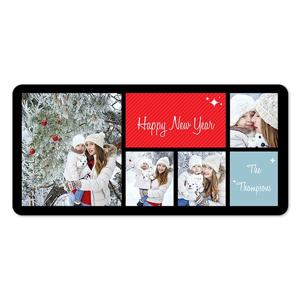 Faire-part 1 volet Pano paysage coins arrondis 19,6 x 9,3 cm