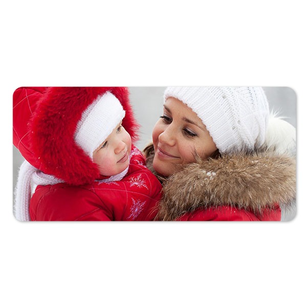 Grusskarte Panorama Querformat mit abgerundeten Ecken 19,6 x 9,3 cm