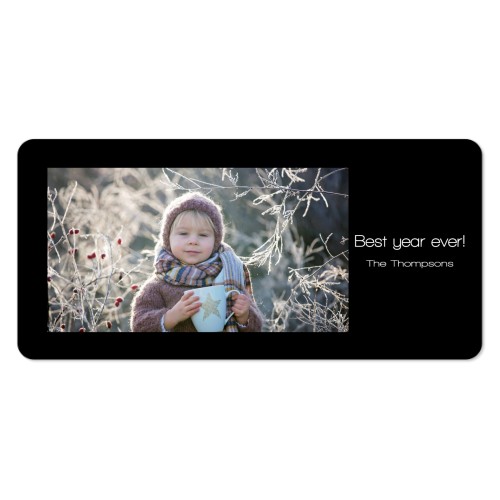 Enkle Fotokort Pano liggende runde hjørner 19,6 x 9,3 cm