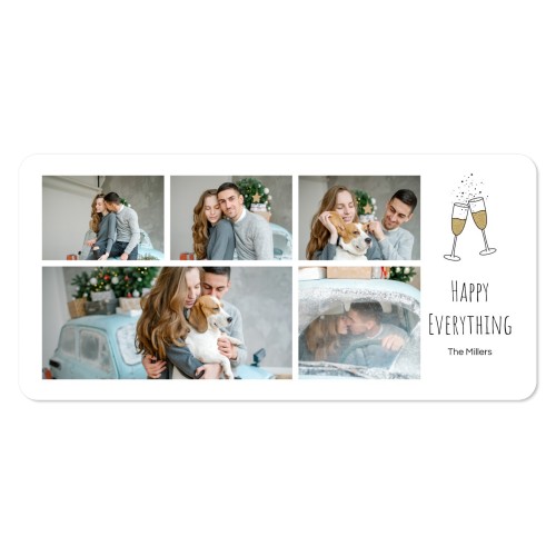 Fotokaart Panorama liggend met ronde hoeken 19,6 x 9,3 cm