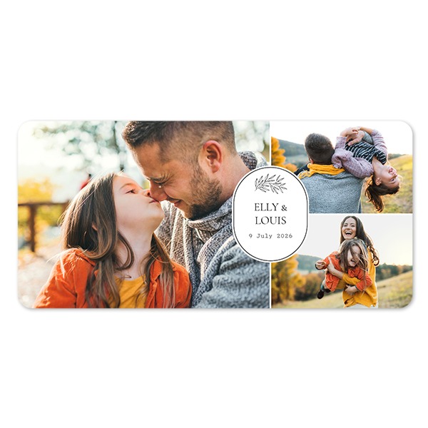 Faire-part 1 volet Pano paysage coins arrondis 19,6 x 9,3 cm Faire-part 1 volet Pano paysage coins arrondis 19,6 x 9,3 cm