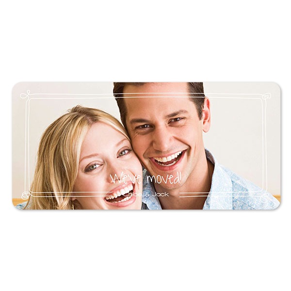 Single Card Panoramic Landscape rounded corners 19,6 x 9,3 cm