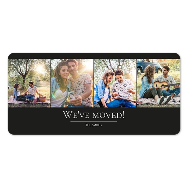 Klassiset Kuvakortit Pano vaaka pyöristetyillä kulmilla 19,6 x 9,3 cm