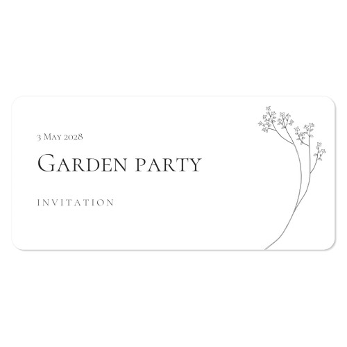 Faire-part 1 volet Pano paysage coins arrondis 19,6 x 9,3 cm Faire-part 1 volet Pano paysage coins arrondis 19,6 x 9,3 cm