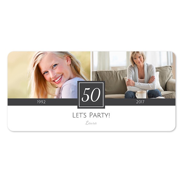 Single Card Panoramic Landscape rounded corners 19,6 x 9,3 cm