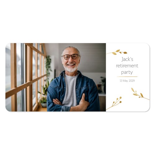 Single Card Panoramic Landscape rounded corners 19,6 x 9,3 cm