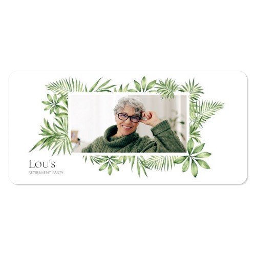 Grusskarte Panorama Querformat mit abgerundeten Ecken 19,6 x 9,3 cm