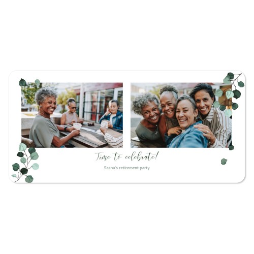 Single Card Panoramic Landscape rounded corners 19,6 x 9,3 cm