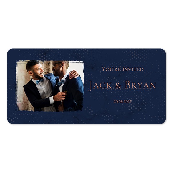Single Card Panoramic Landscape rounded corners 19,6 x 9,3 cm