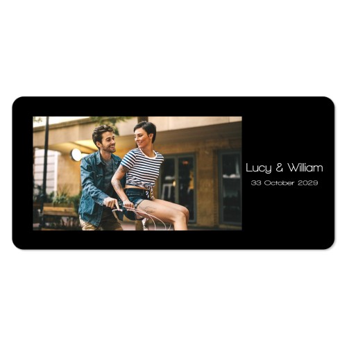 Single Card Panoramic Landscape rounded corners 19,6 x 9,3 cm