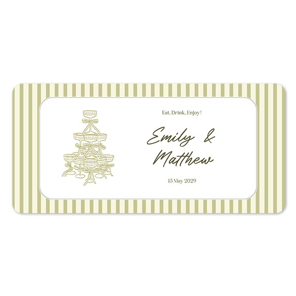 Single Card Panoramic Landscape rounded corners 19,6 x 9,3 cm