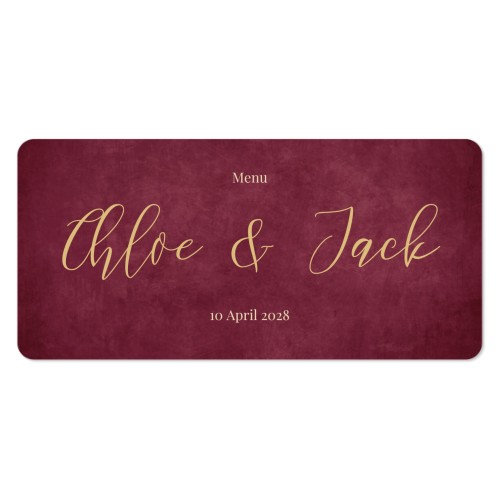 Grusskarte Panorama Querformat mit abgerundeten Ecken 19,6 x 9,3 cm