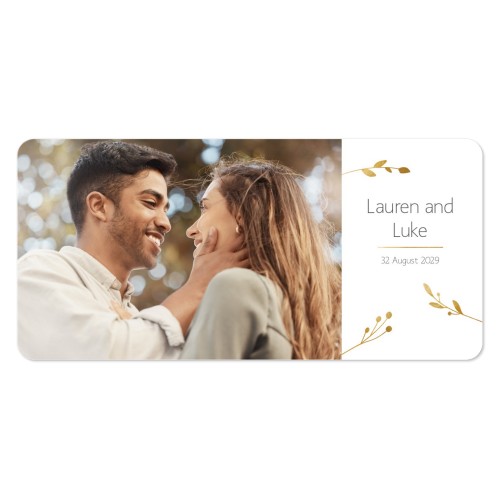 Single Card Panoramic Landscape rounded corners 19,6 x 9,3 cm