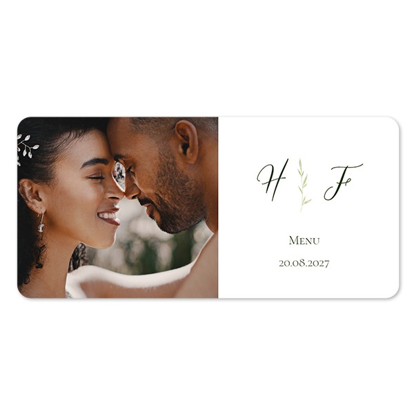 Klassiset Kuvakortit Pano vaaka pyöristetyillä kulmilla 19,6 x 9,3 cm