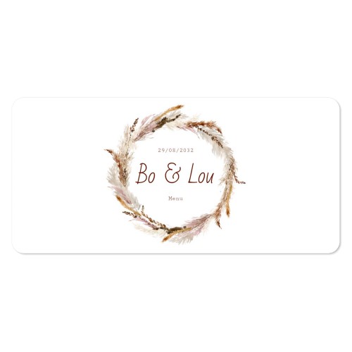 Enkle Fotokort Pano liggende runde hjørner 19,6 x 9,3 cm