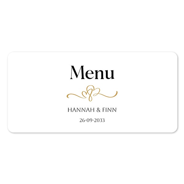 Single Card Panoramic Landscape rounded corners 19,6 x 9,3 cm