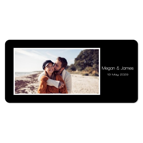 Enkle Fotokort Pano liggende runde hjørner 19,6 x 9,3 cm