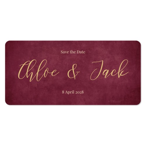 Enkle Fotokort Pano liggende runde hjørner 19,6 x 9,3 cm