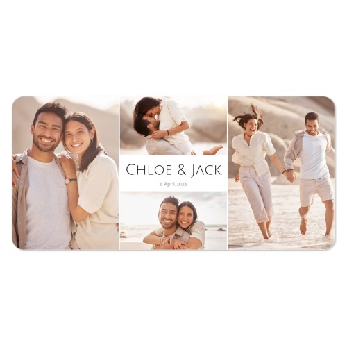 Fotokaart Panorama liggend met ronde hoeken 19,6 x 9,3 cm