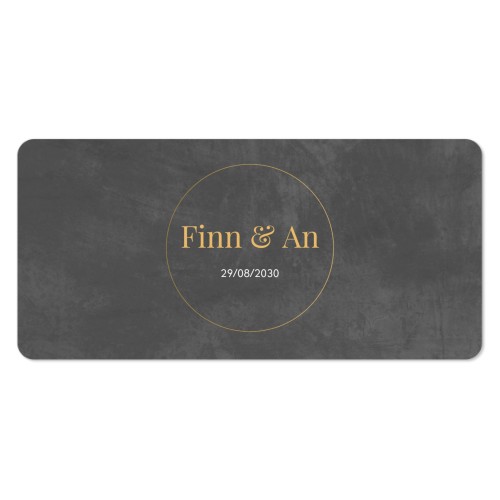 Single Card Panoramic Landscape rounded corners 19,6 x 9,3 cm