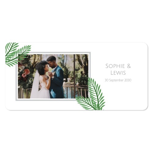 Single Card Panoramic Landscape rounded corners 19,6 x 9,3 cm
