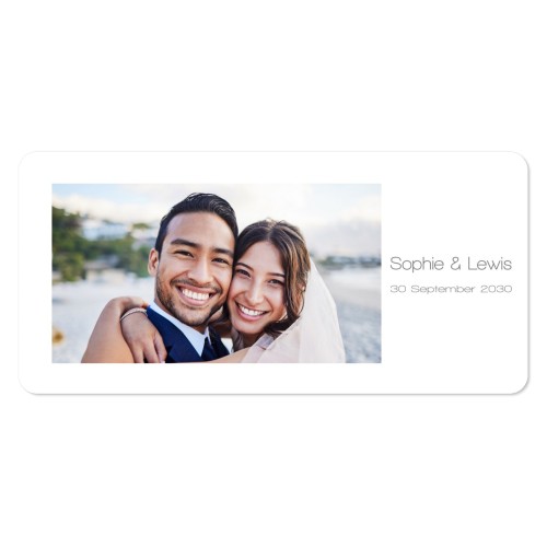 Single Card Panoramic Landscape rounded corners 19,6 x 9,3 cm