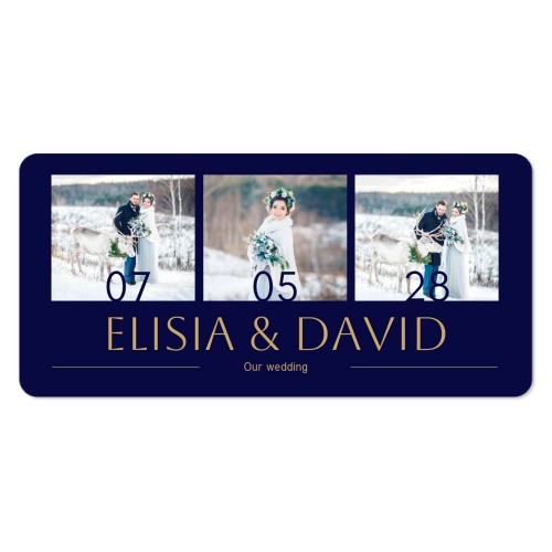 Fotokaart Panorama liggend met ronde hoeken 19,6 x 9,3 cm