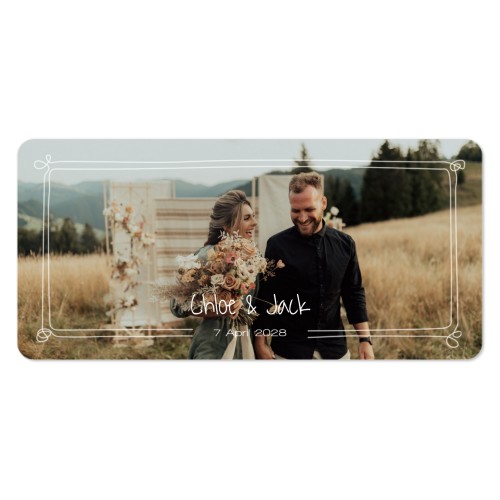 Single Card Panoramic Landscape rounded corners 19,6 x 9,3 cm