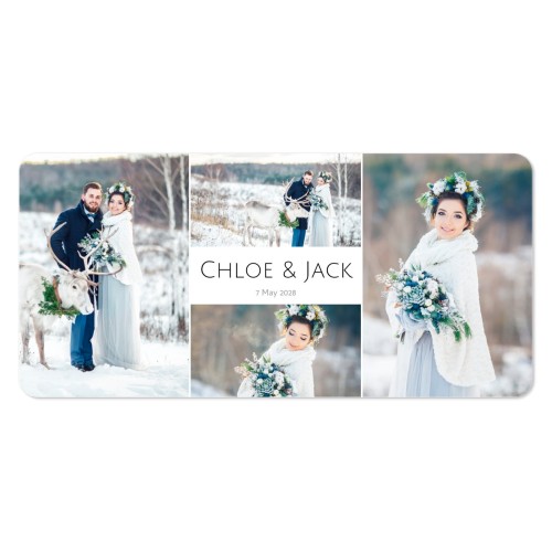 Enkle Fotokort Pano liggende runde hjørner 19,6 x 9,3 cm